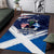 USA Scotland Flag Area Rug My Nation My Heritage