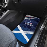 USA Scotland Flag Car Mats My Nation My Heritage