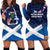 USA Scotland Flag Hoodie Dress My Nation My Heritage