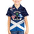 USA Scotland Flag Kid Hawaiian Shirt My Nation My Heritage