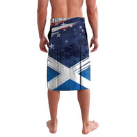 USA Scotland Flag Lavalava My Nation My Heritage