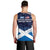 USA Scotland Flag Men Tank Top My Nation My Heritage