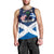 USA Scotland Flag Men Tank Top My Nation My Heritage