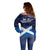 USA Scotland Flag Off Shoulder Sweater My Nation My Heritage