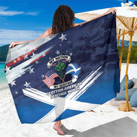 USA Scotland Flag Sarong My Nation My Heritage