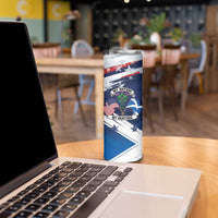 USA Scotland Flag Skinny Tumbler My Nation My Heritage