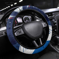 USA Scotland Flag Steering Wheel Cover My Nation My Heritage