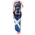 USA Scotland Flag Tank Maxi Dress My Nation My Heritage
