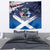 USA Scotland Flag Tapestry My Nation My Heritage