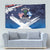 USA Scotland Flag Tapestry My Nation My Heritage
