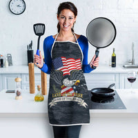 Brave Souls Remembered Patriotic Military Tribute Art Apron