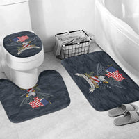 Brave Souls Remembered Patriotic Military Tribute Art Bathroom Set