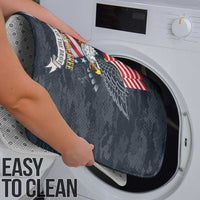 Brave Souls Remembered Patriotic Military Tribute Art Bathroom Set