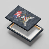 Brave Souls Remembered Patriotic Military Tribute Art Canvas Wall Art