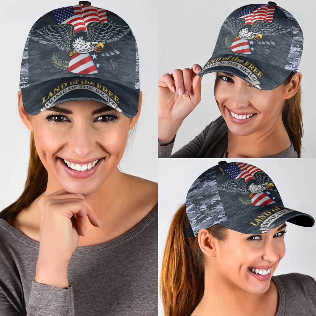 Brave Souls Remembered Patriotic Military Tribute Art Classic Cap
