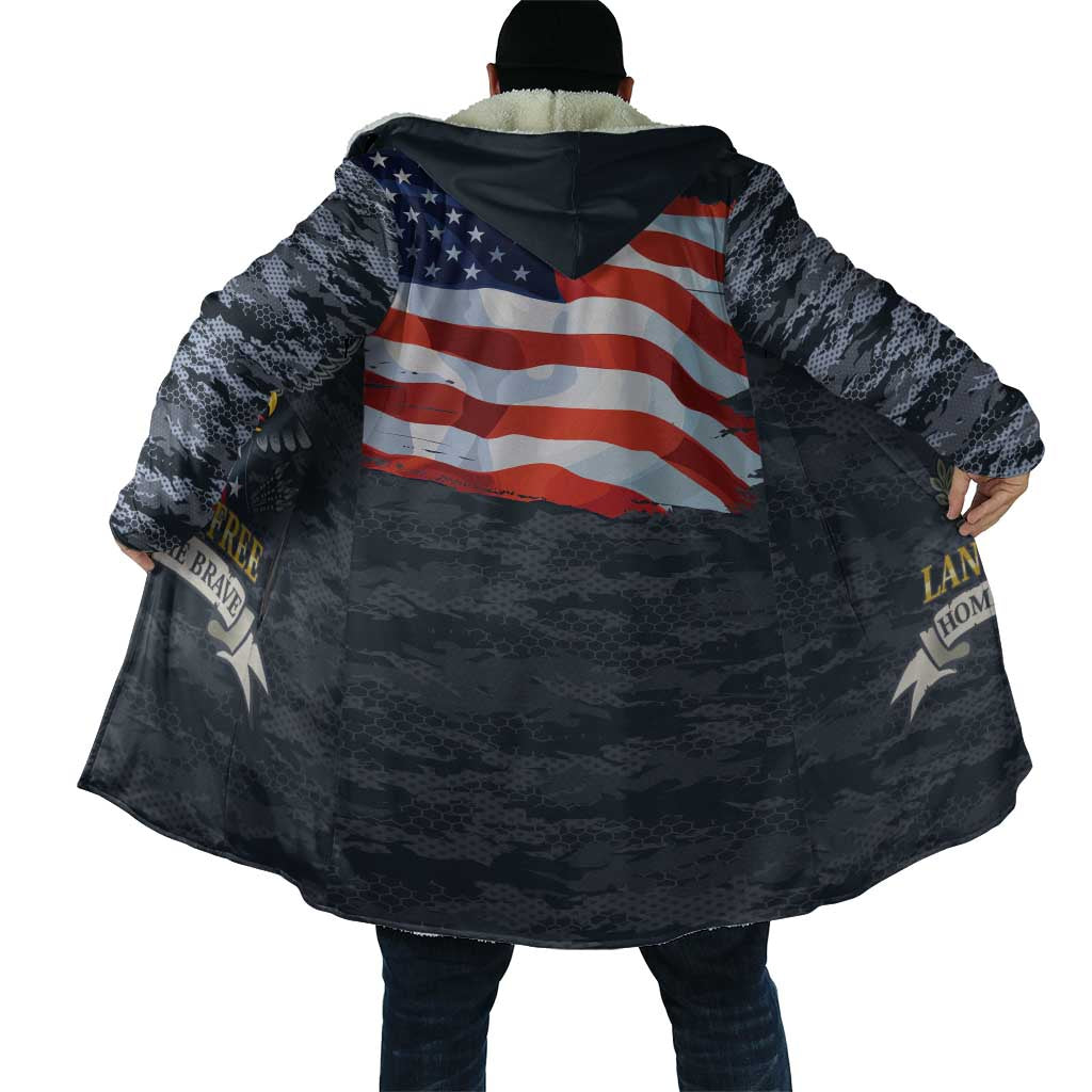 Brave Souls Remembered Patriotic Military Tribute Art Cloak