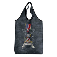 Brave Souls Remembered Patriotic Military Tribute Art Grocery Bag