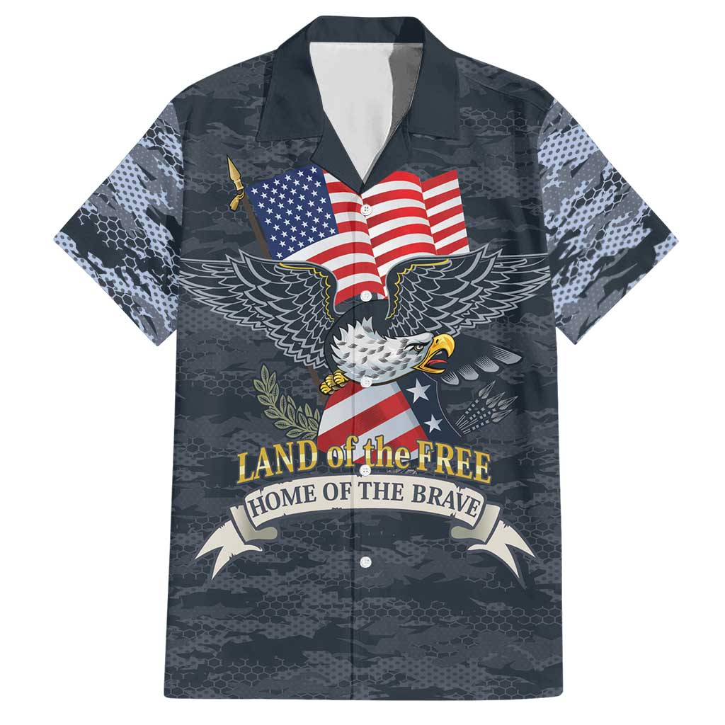 Brave Souls Remembered Patriotic Military Tribute Art Hawaiian Shirt