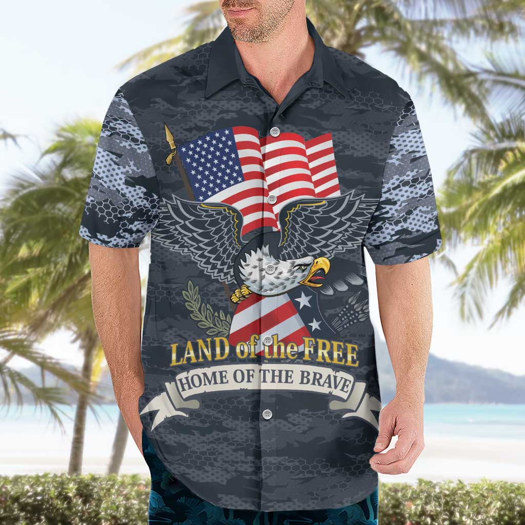 Brave Souls Remembered Patriotic Military Tribute Art Hawaiian Shirt