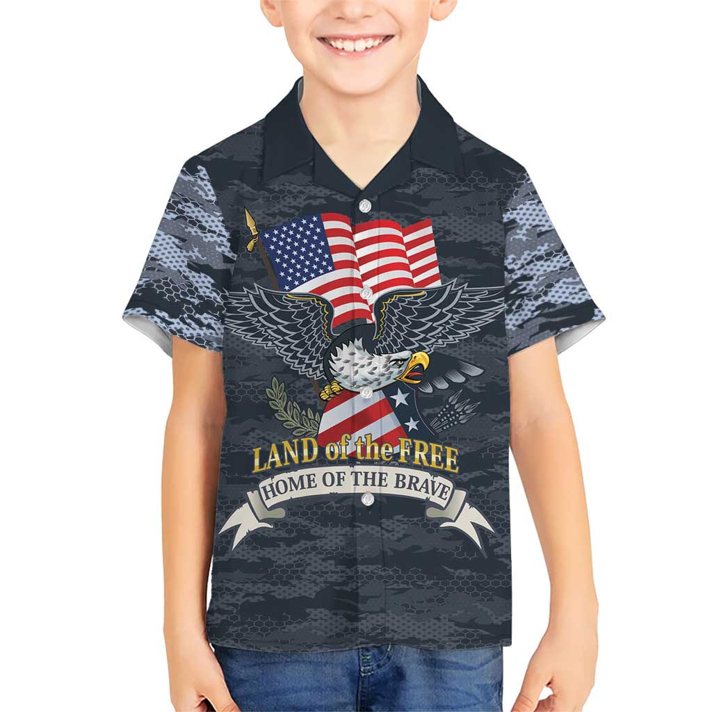 Brave Souls Remembered Patriotic Military Tribute Art Hawaiian Shirt