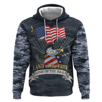 Brave Souls Remembered Patriotic Military Tribute Art Hoodie