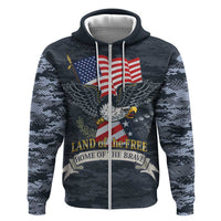 Brave Souls Remembered Patriotic Military Tribute Art Hoodie