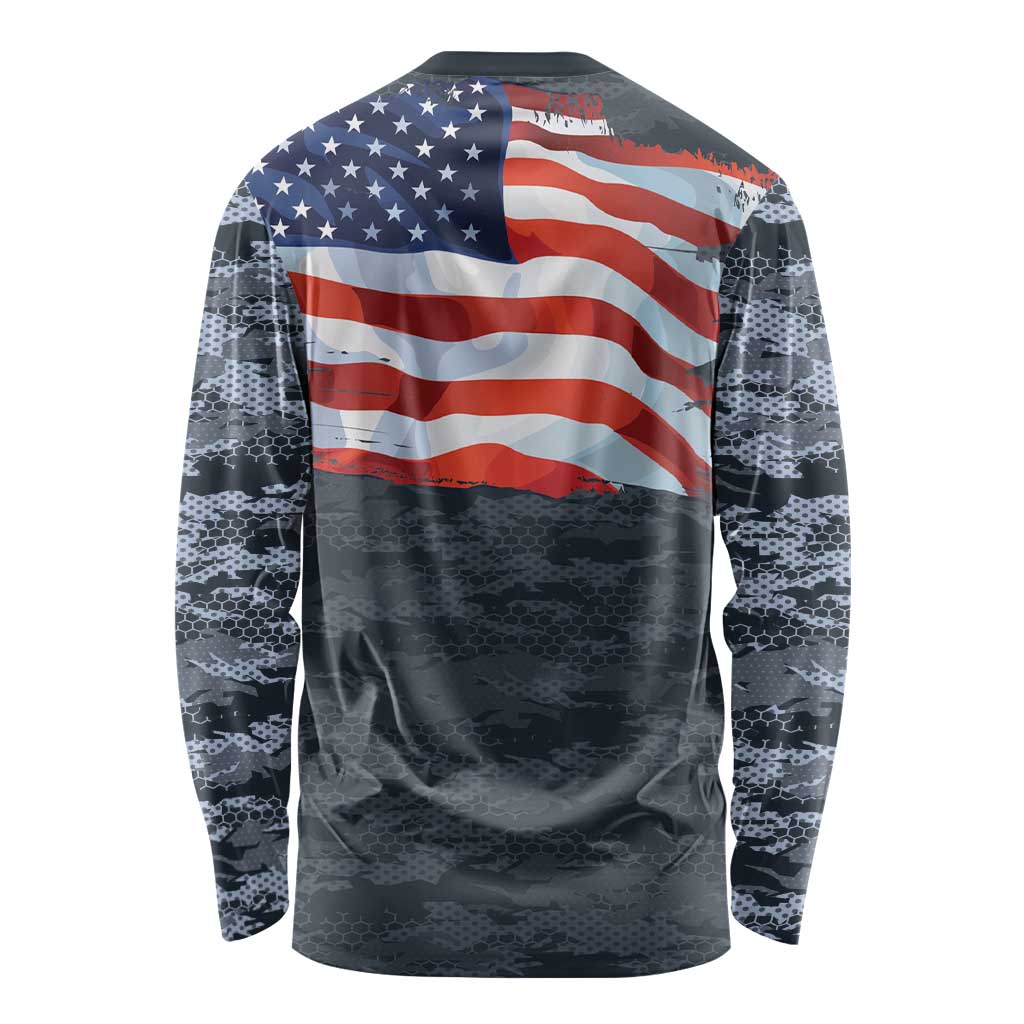 Brave Souls Remembered Patriotic Military Tribute Art Long Sleeve Shirt