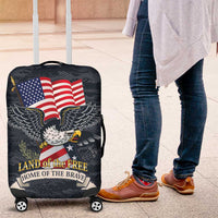 Brave Souls Remembered Patriotic Military Tribute Art Luggage Cover