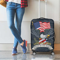 Brave Souls Remembered Patriotic Military Tribute Art Luggage Cover