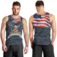 Brave Souls Remembered Patriotic Military Tribute Art Men Tank Top