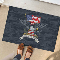 Brave Souls Remembered Patriotic Military Tribute Art Rubber Doormat