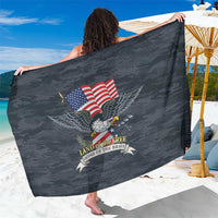 Brave Souls Remembered Patriotic Military Tribute Art Sarong