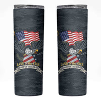 Brave Souls Remembered Patriotic Military Tribute Art Skinny Tumbler