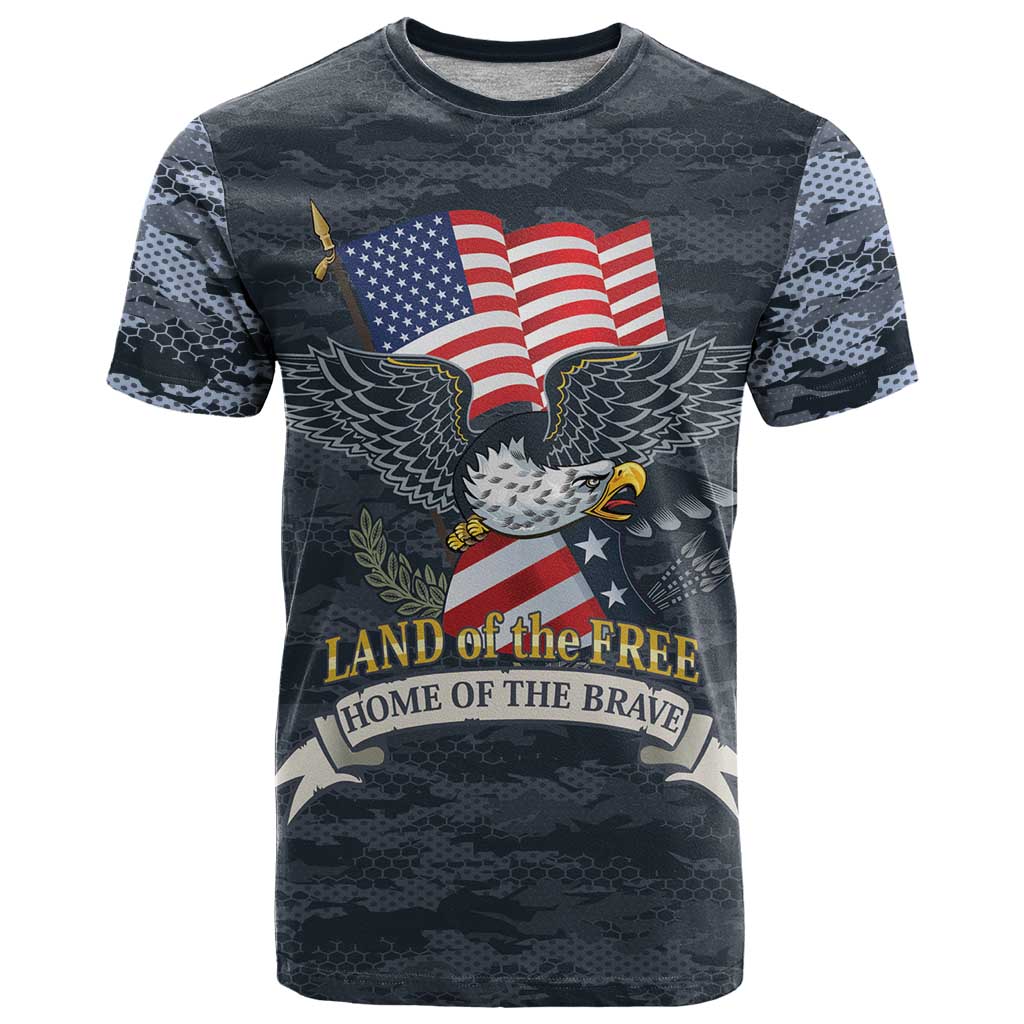 Brave Souls Remembered Patriotic Military Tribute Art T Shirt
