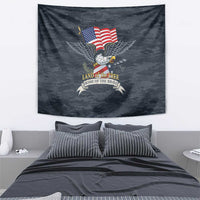 Brave Souls Remembered Patriotic Military Tribute Art Tapestry