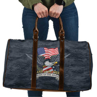 Brave Souls Remembered Patriotic Military Tribute Art Travel Bag