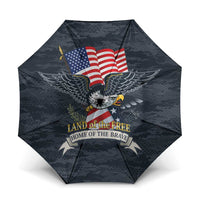 Brave Souls Remembered Patriotic Military Tribute Art Umbrella