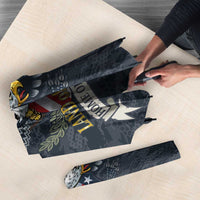 Brave Souls Remembered Patriotic Military Tribute Art Umbrella
