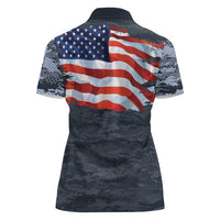Brave Souls Remembered Patriotic Military Tribute Art Women Polo Shirt