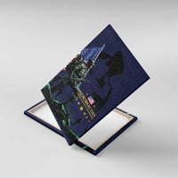 Memorial Day Veteran Remember and Honor Canvas Wall Art