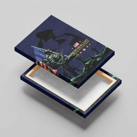 Memorial Day Veteran Remember and Honor Canvas Wall Art