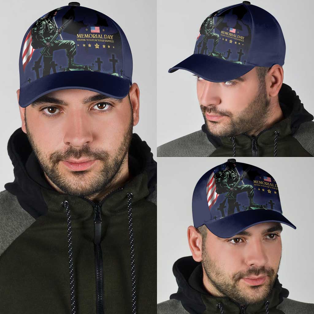 Memorial Day Veteran Remember and Honor Classic Cap