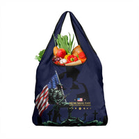 Memorial Day Veteran Remember and Honor Grocery Bag