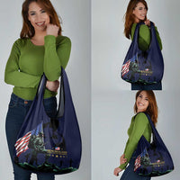 Memorial Day Veteran Remember and Honor Grocery Bag