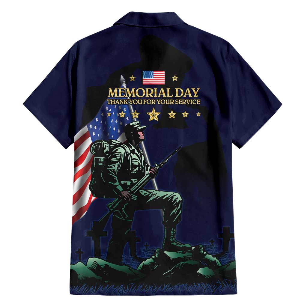 Memorial Day Veteran Remember and Honor Hawaiian Shirt