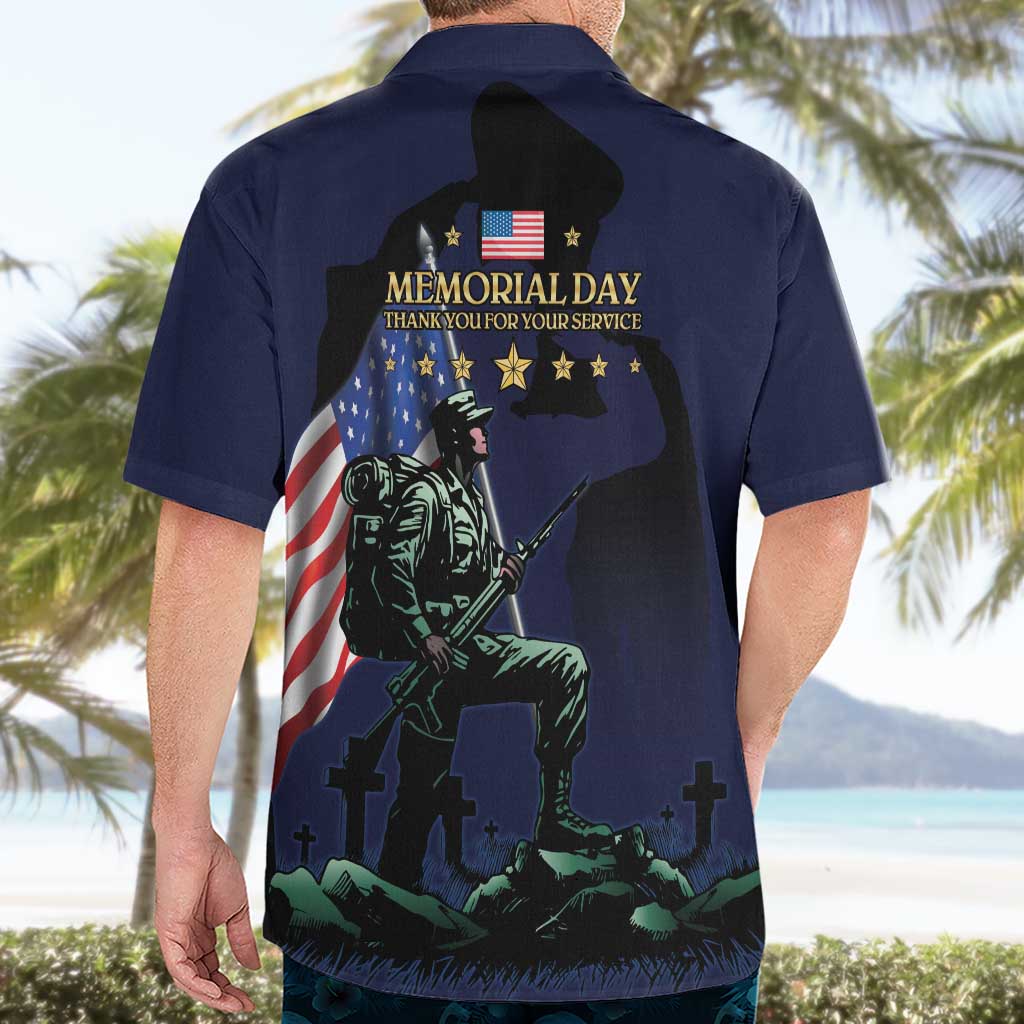 Memorial Day Veteran Remember and Honor Hawaiian Shirt