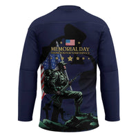 Memorial Day Veteran Remember and Honor Hockey Jersey