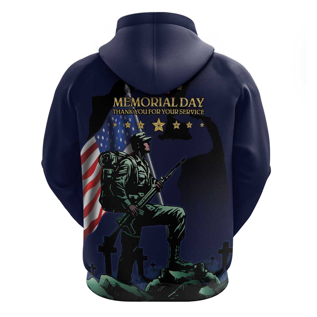 Memorial Day Veteran Remember and Honor Hoodie
