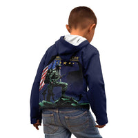Memorial Day Veteran Remember and Honor Kid Hoodie