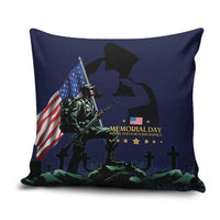 Memorial Day Veteran Remember and Honor Pillow Cover
